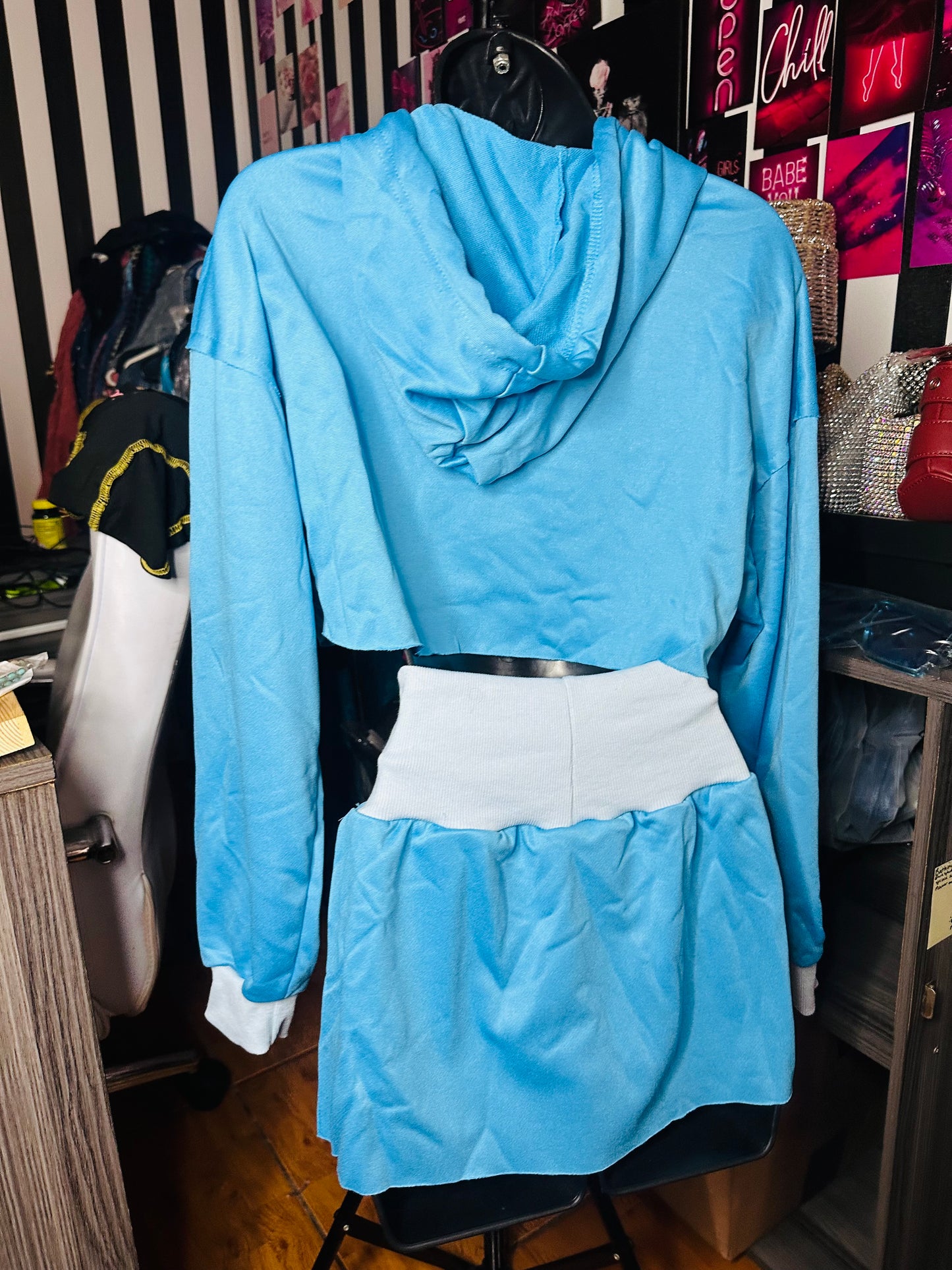 Can’t Commit Skirt Set