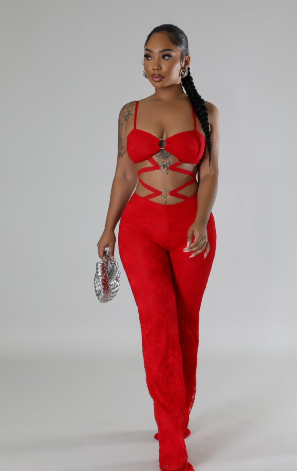 Modern romance jumpsuit