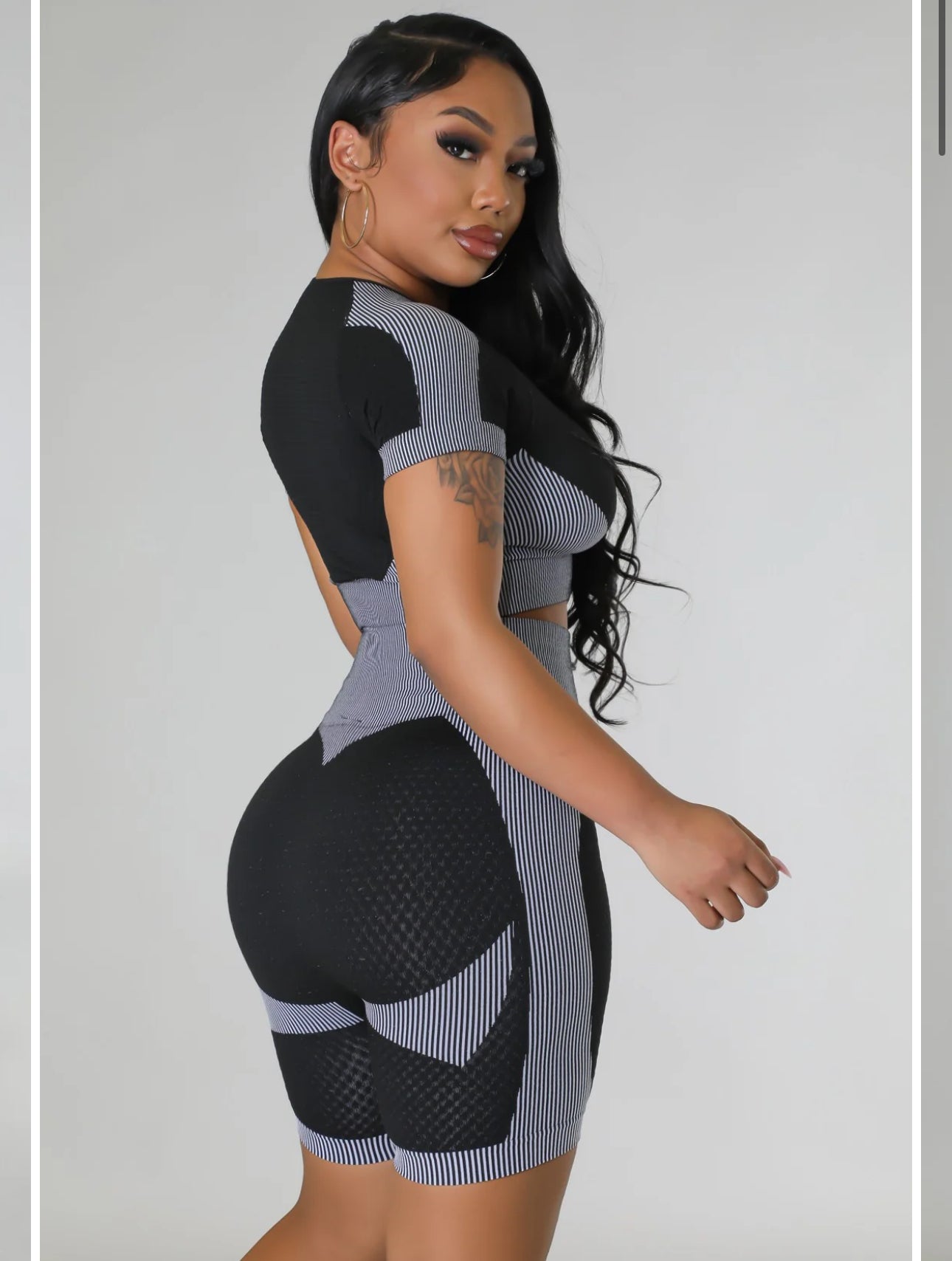 Shawty Active short set