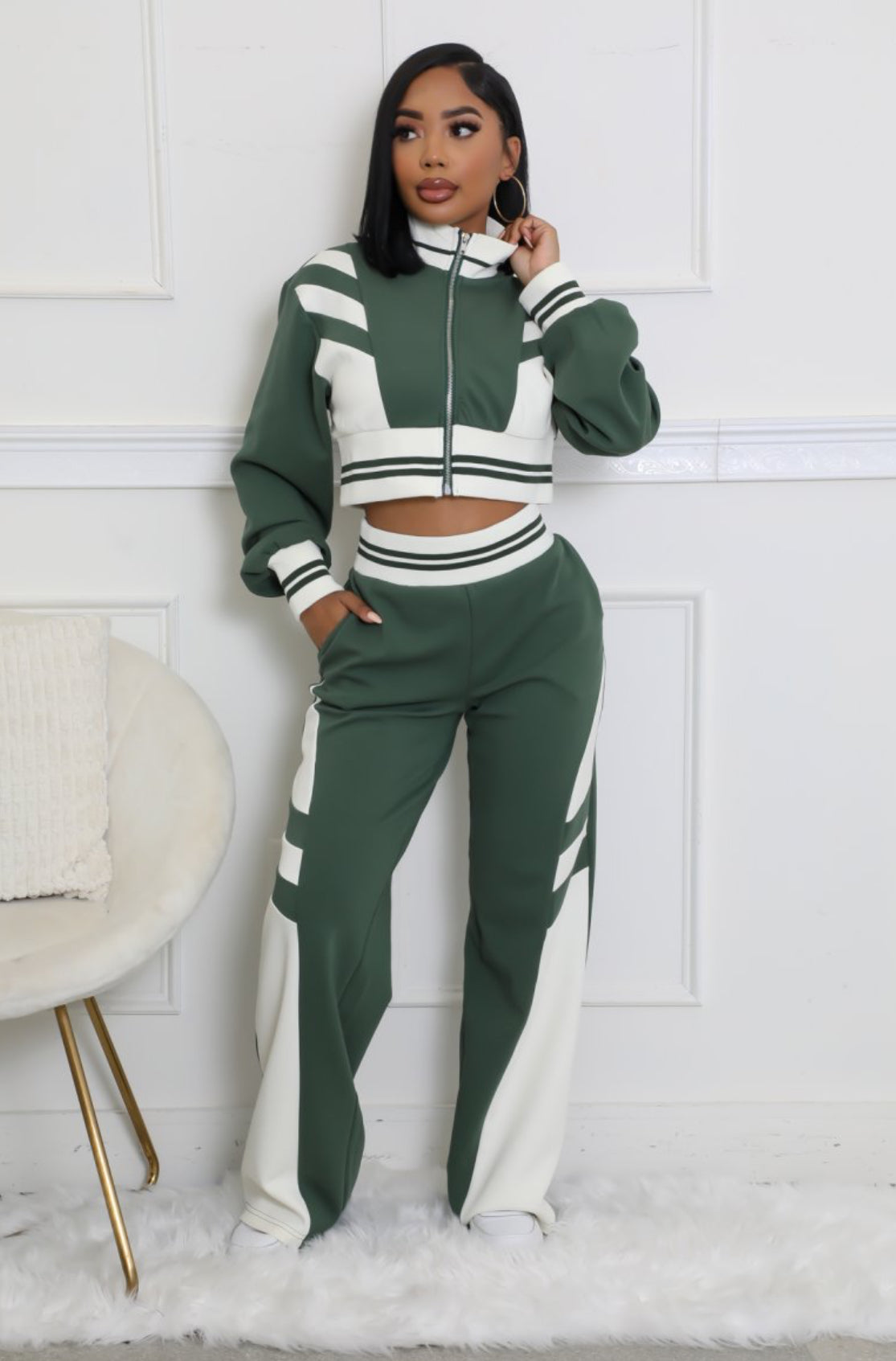 Know The Difference Pants Set