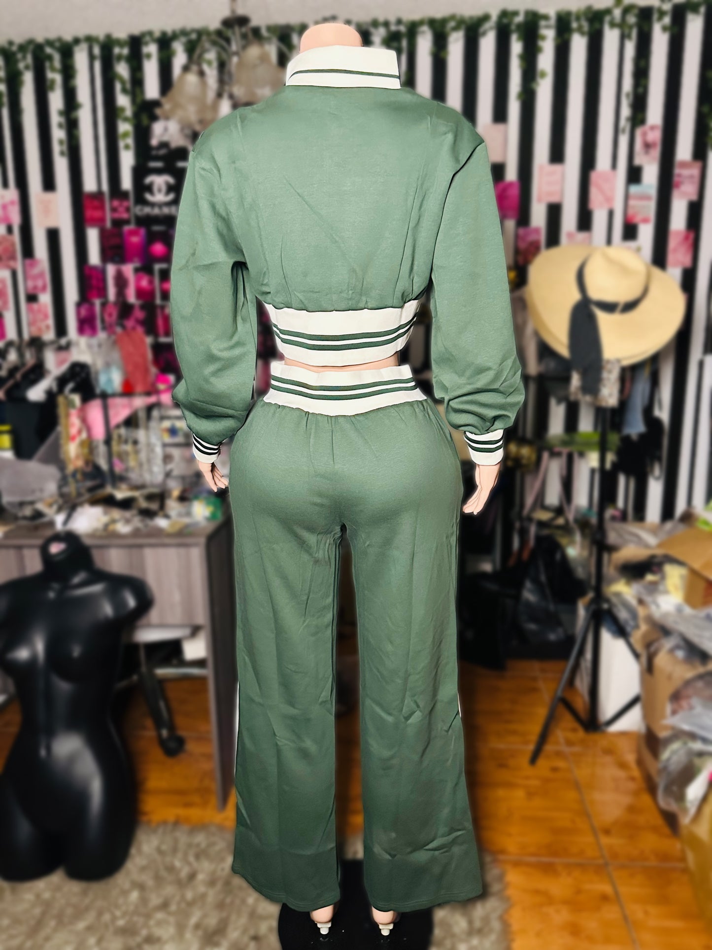 Know The Difference Pants Set