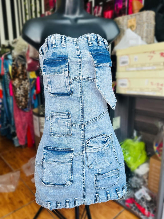 Blue Stone dress