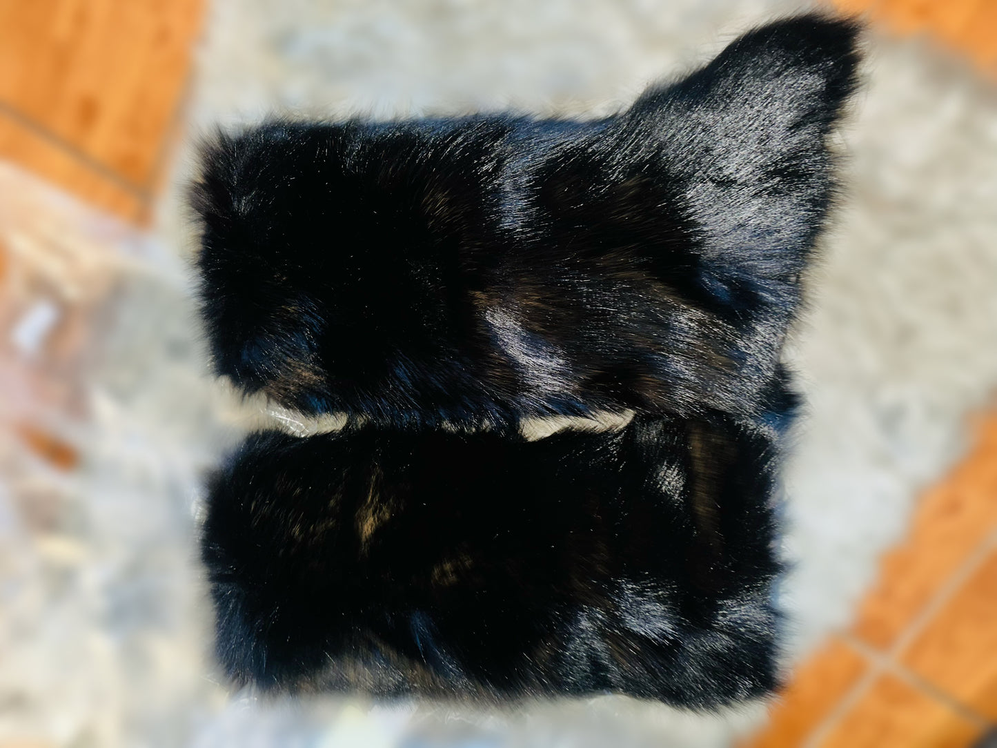 Knee high Fluff Round Toe Snow Boots