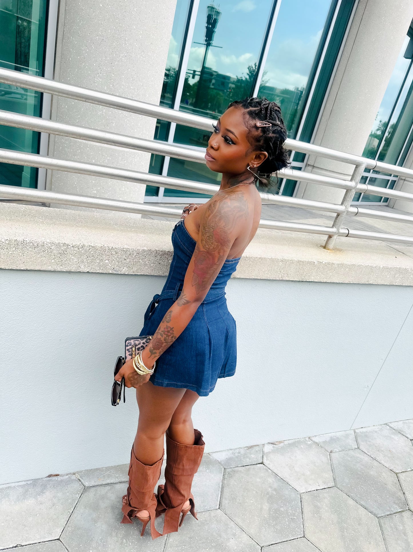 NO TIME TO WASTE ROMPER