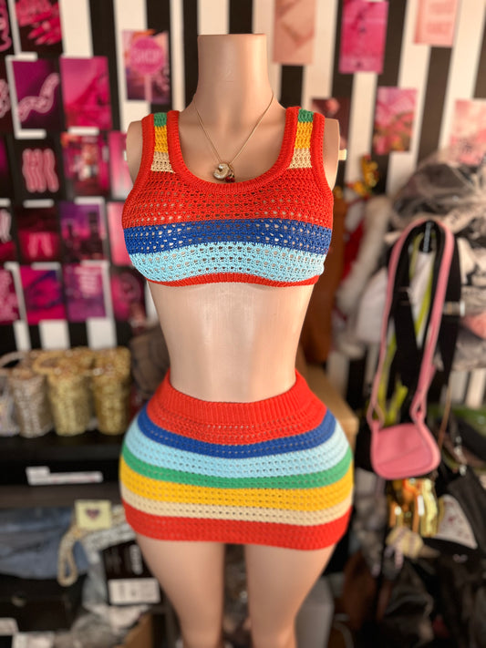 LUCKY CHARM SKIRT SET