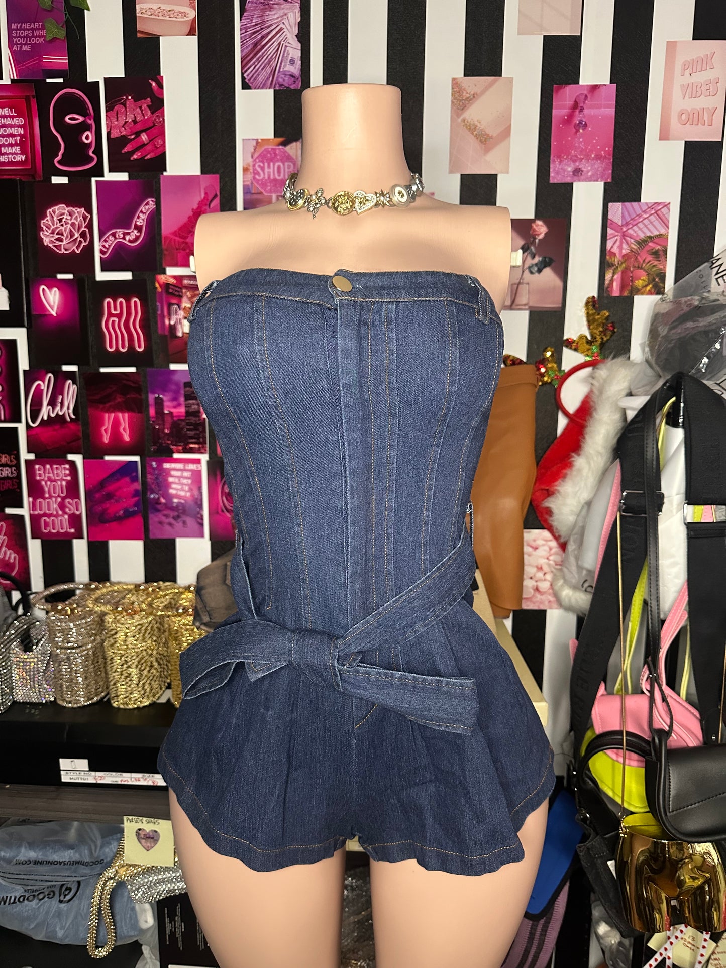 NO TIME TO WASTE ROMPER