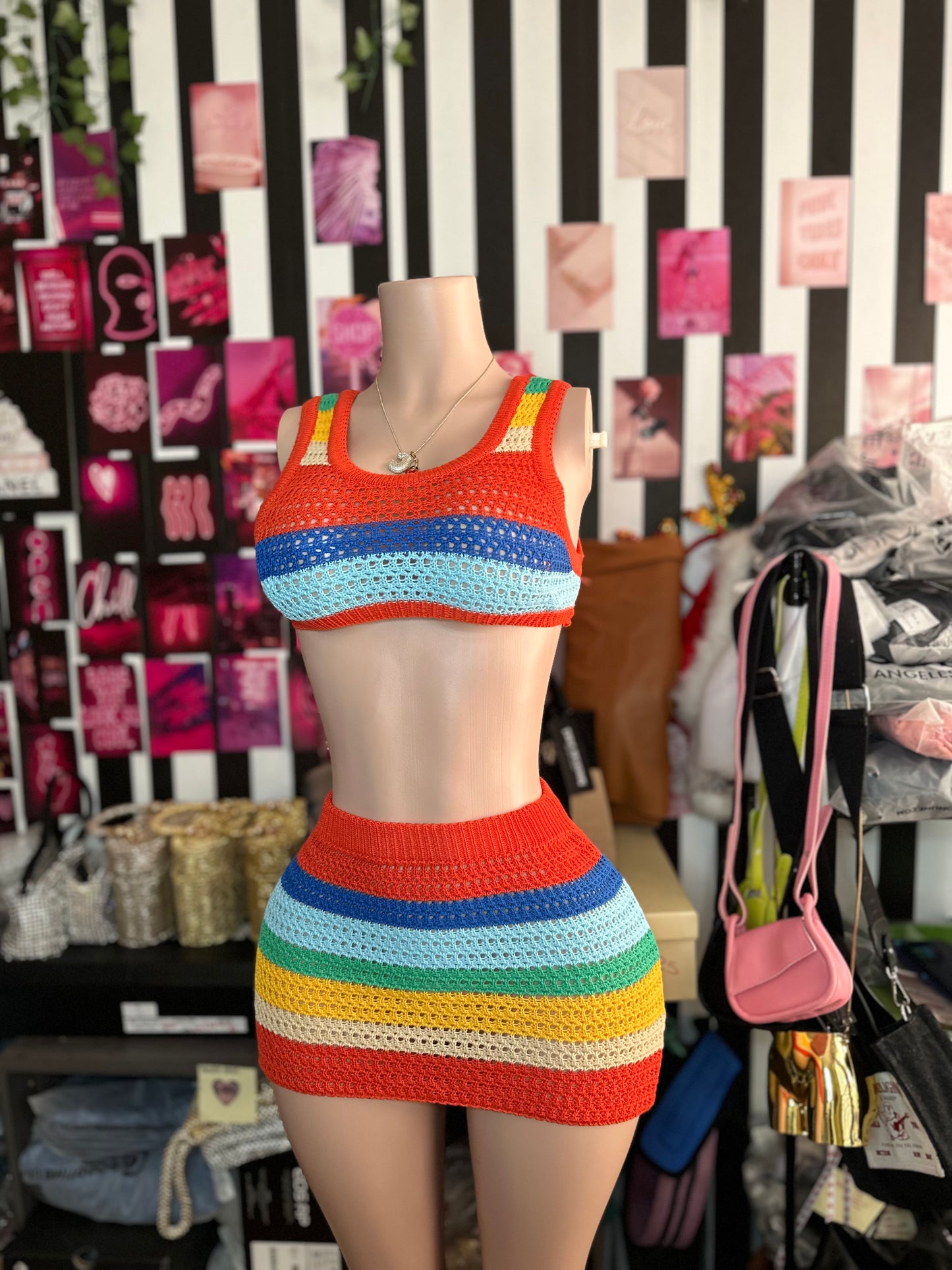 LUCKY CHARM SKIRT SET