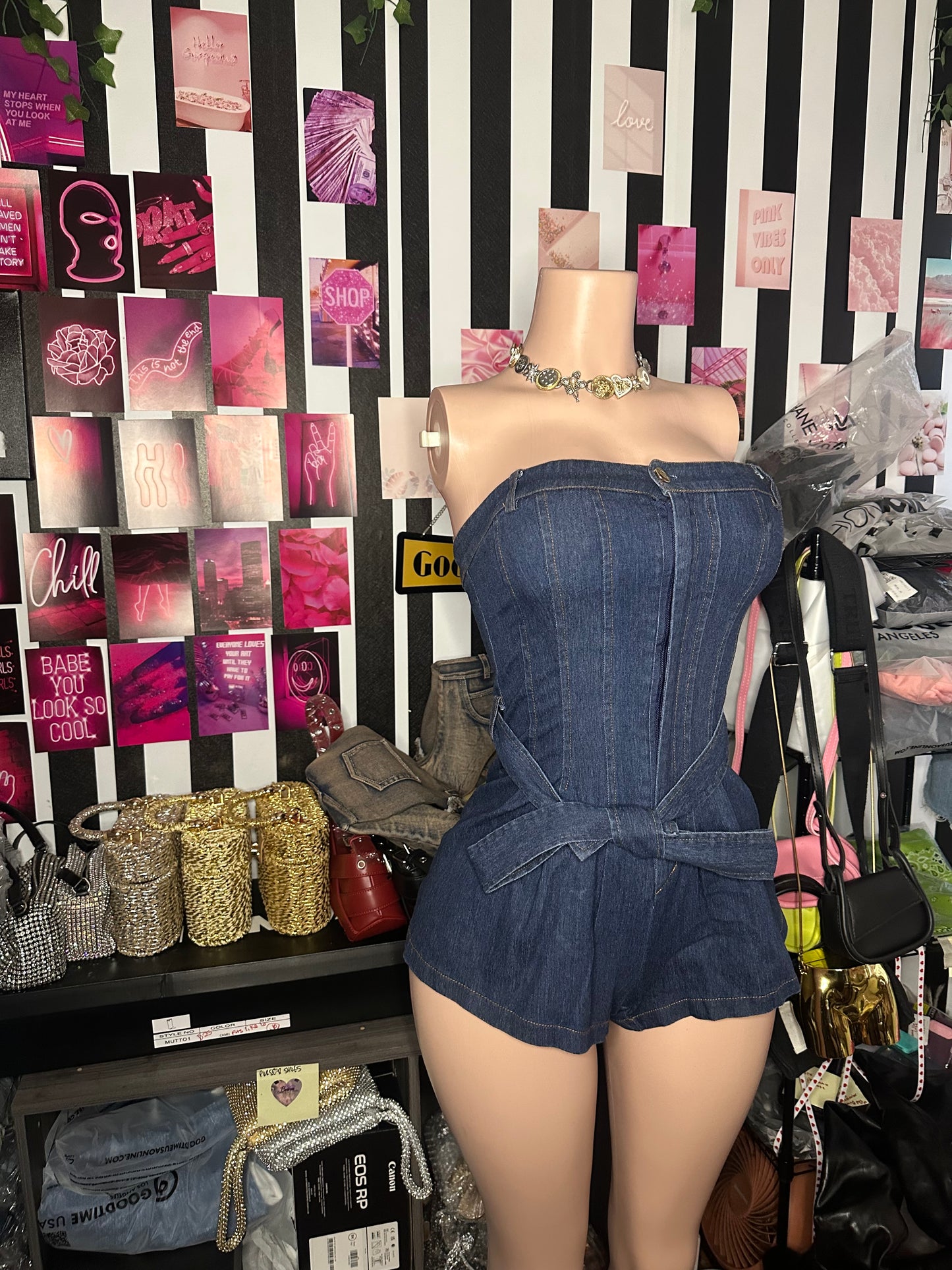 NO TIME TO WASTE ROMPER