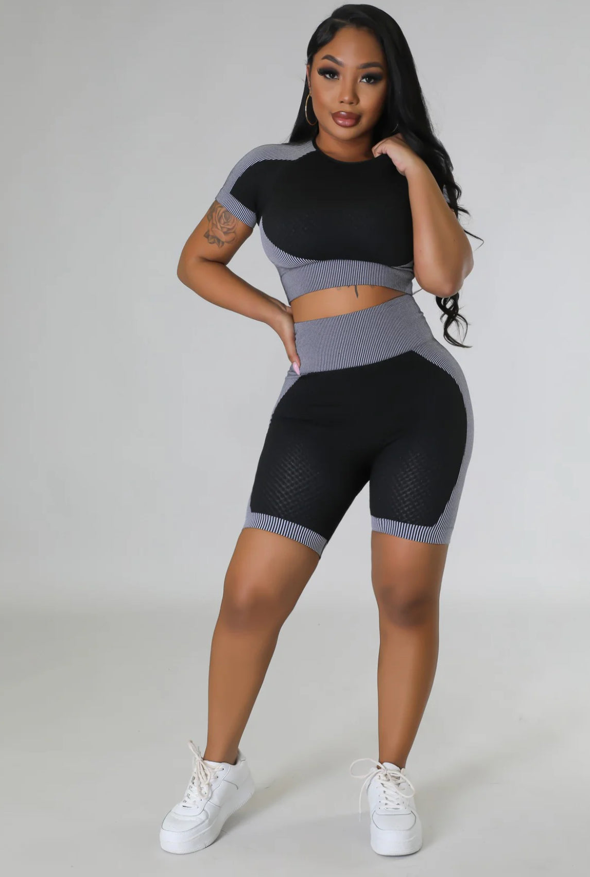 Shawty Active short set