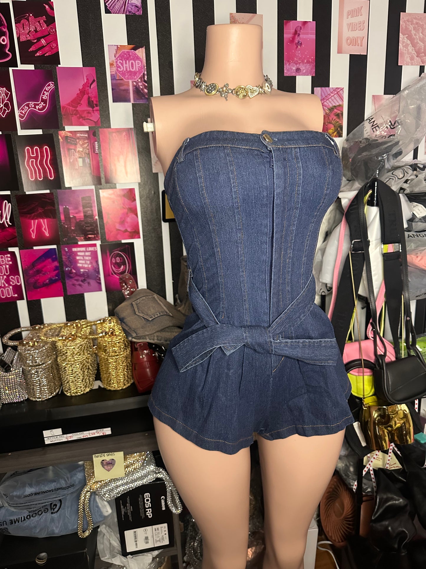 NO TIME TO WASTE ROMPER