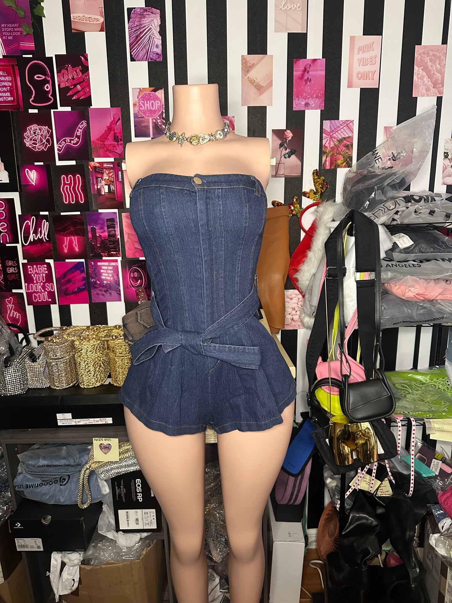 NO TIME TO WASTE ROMPER